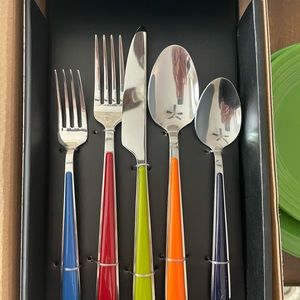 Fiesta Merengue 20 piece Flatware NIB